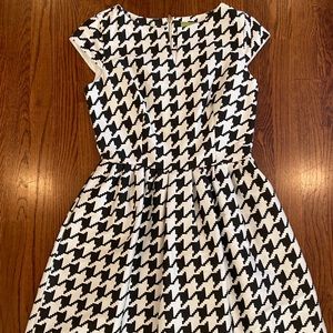 Elizabeth McKay houndstooth dress